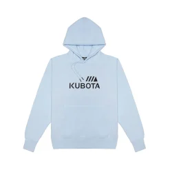 Bluza z kapturem błękitna, rozmiar L, błękitna