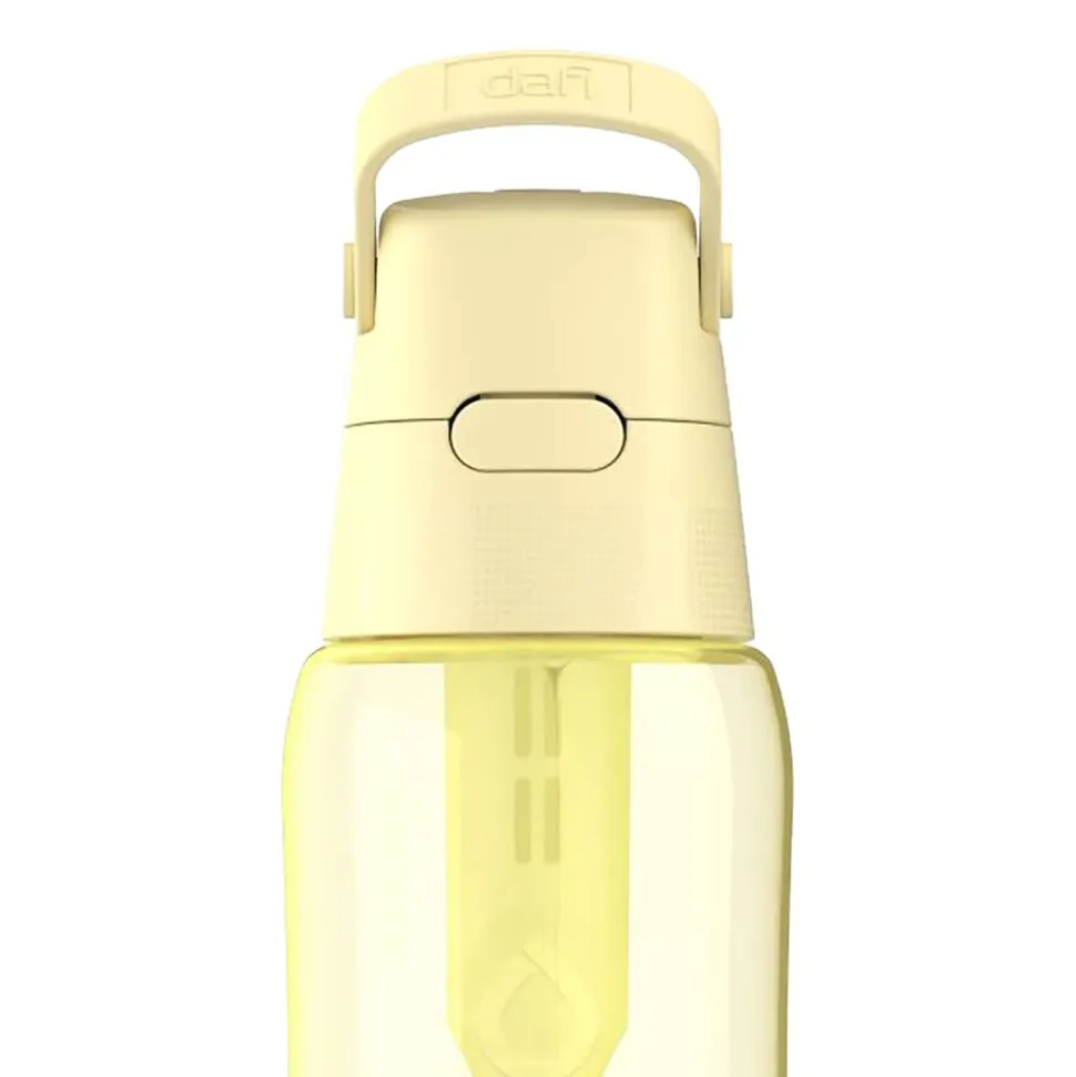 Butelka filtrująca 0,5 l Dafi Solid, 1 wkład, Yellow Butter