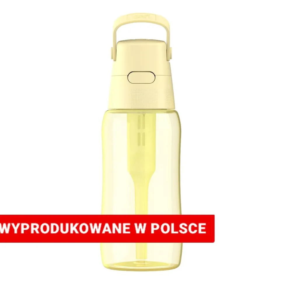 Butelka filtrująca 0,5 l Dafi Solid, 1 wkład, Yellow Butter