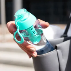 Butelka filtrująca 0,5 l SOFT, miętowa, 1 filtr w zestawie