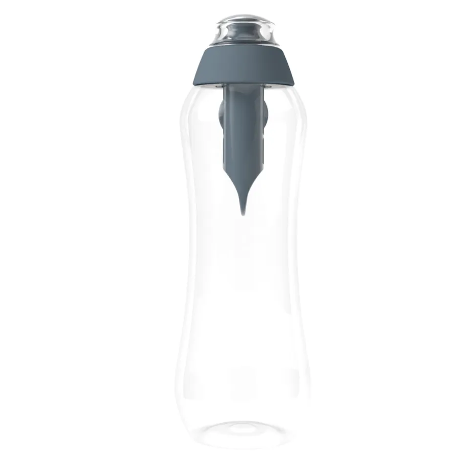 Butelka filtrująca 0,5 L SOFT, szara, 1 filtr w zestawie