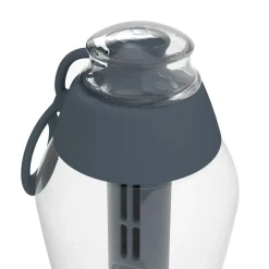 Butelka filtrująca 0,5 L SOFT, szara, 1 filtr w zestawie