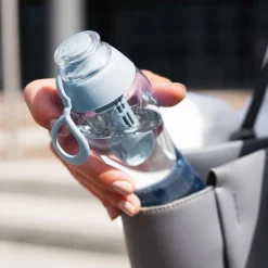 Butelka filtrująca 0,5 L SOFT, szara, 1 filtr w zestawie