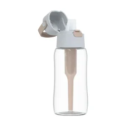 Butelka filtrująca Solid 0,5 L z 1 filtrem, cappuccino