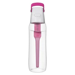 Butelka filtrująca Solid 0,7 l z 1 filtrem, różowa