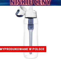 Butelka filtrująca Solid 0,7 l z 1 filtrem, szara