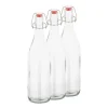 Butelka szklana z klipsem Altom Design, 1 l, 3 szt.