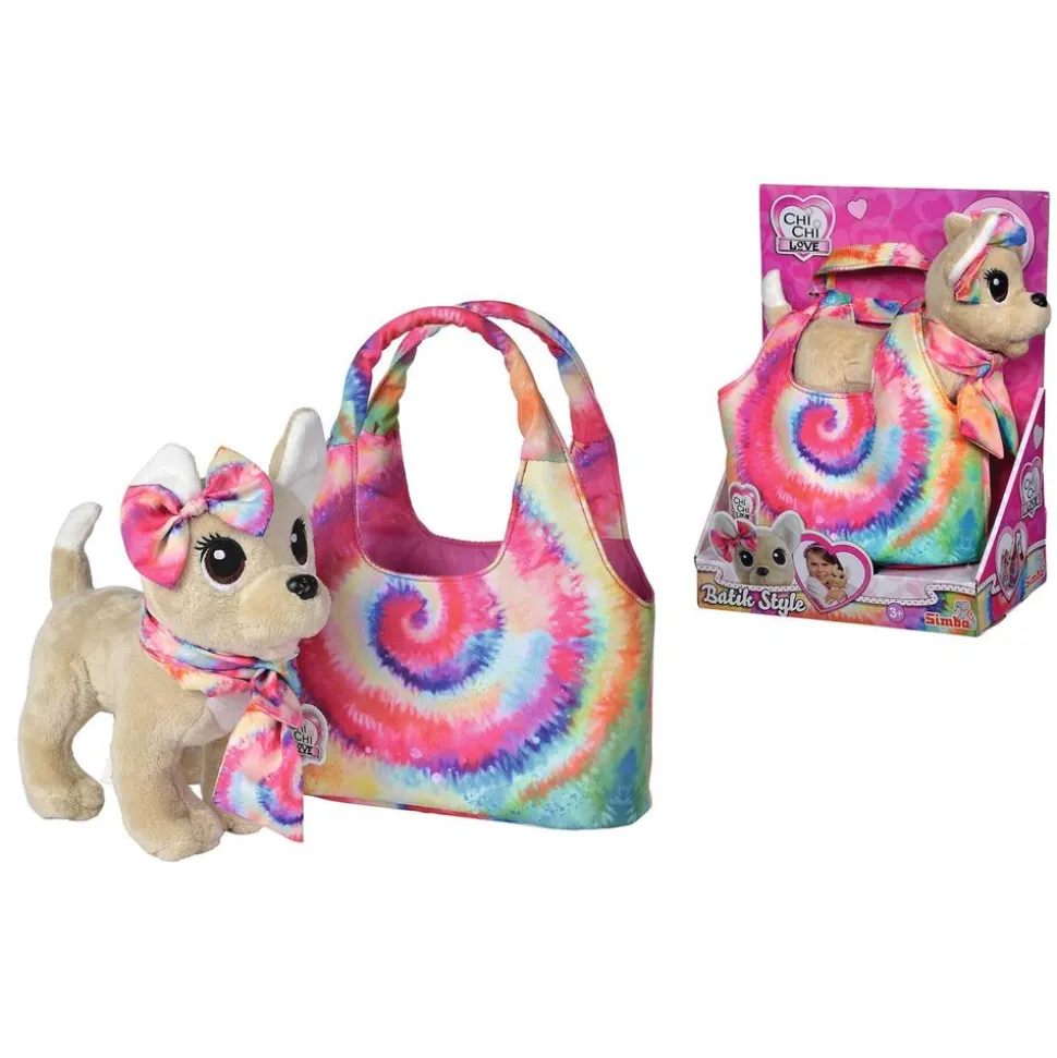 Chihuahua pluszowy piesek w torbie, Batik Style
