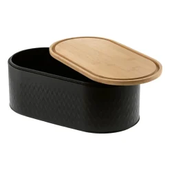 Chlebak Tadar Iconic, 4 x 18 x 12,5 cm, czarny