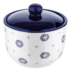 Cukiernica ceramiczna z łyżeczką Tadar Folklor