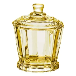 Cukiernica szklana Florina Sorrento, 190 ml, żółta