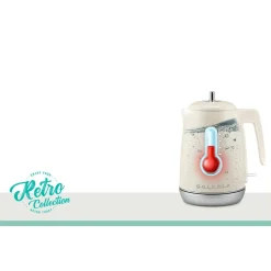 Czajnik elektryczny Gorenje Retro K15RL, 1,7 l, 2200 W, kremowy