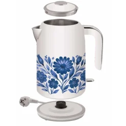 Czajnik elektryczny Hoffen, 1,7 l, 1850-2200 W, kwiatowy