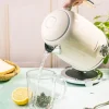 Czajnik elektryczny Klausberg, 1,7 l, 2200 W, z regulacją temperatury, beżowy
