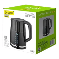 Czajnik elektryczny Maestro MR-039, 1,7 l, 2200 W, czarny
