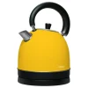 Czajnik elektryczny stalowy Mellerware Spring, 1,8 l, 2200 W, żółty