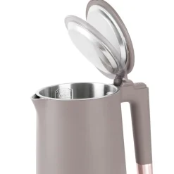 Czajnik elektryczny stalowy BerlingerHaus BH/9576, 1,7 l, 1800 W, taupe