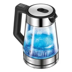 Czajnik elektryczny szklany MPM MCZ-116, 1,7 l, 2200 W, z regulacją temperatury