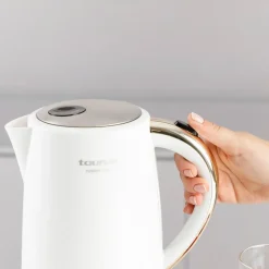 Czajnik elektryczny Taurus Fusion Wave, 2200 W, 1,7 l, biały