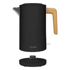 Czajnik elektryczny Zeegma Ketlee Black Wood, 1,7 l, 2200 W, z uchwytem z imitacji drewna