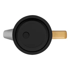 Czajnik elektryczny Zeegma Ketlee Black Wood, 1,7 l, 2200 W, z uchwytem z imitacji drewna
