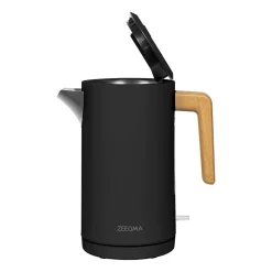 Czajnik elektryczny Zeegma Ketlee Black Wood, 1,7 l, 2200 W, z uchwytem z imitacji drewna