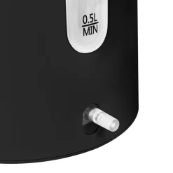 Czajnik elektryczny Zeegma Ketlee Black Wood, 1,7 l, 2200 W, z uchwytem z imitacji drewna