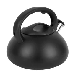 Czajnik z gwizdkiem Tadar Vita, 3 l, stal nierdzewna, czarny
