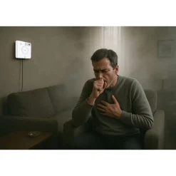 Czujnik gazu Blow XG20, ze sterowaniem zaworem, biały