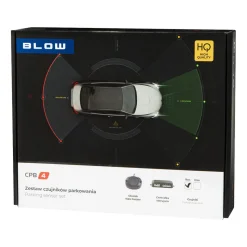 Czujnik parkowania Blow CPB4, 19 mm, czarny