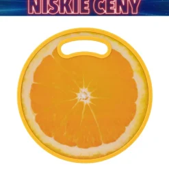 Deska do krojenia Altom Design Tropicana, 30 cm, pomarańczowa