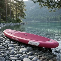 Deska SUP Black Forest, 320 x 78 x 15 cm, z akcesoriami, różowa