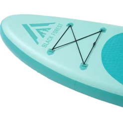 Deska SUP-2000 Black Forest, 275 x 76 x 15 cm, z akcesoriami, zielona