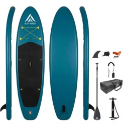 Deska SUP Black Forest, 320 x 78 x 15 cm, z akcesoriami, morska
