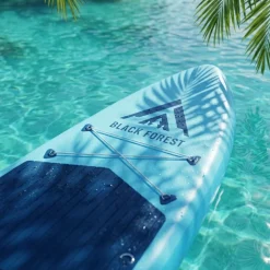 Deska SUP Black Forest, 320 x 78 x 15 cm, z akcesoriami, jasnoniebieska