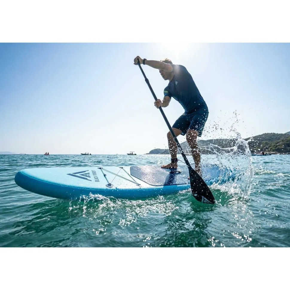 Deska SUP Black Forest, 320 x 78 x 15 cm, z akcesoriami, jasnoniebieska