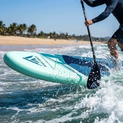 Deska SUP Black Forest, 320 x 78 x 15 cm, z akcesoriami, turkusowa
