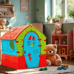 Domek ogrodowy Palplay Maayan Dream House, 95 x 90 x 110 cm, trzykolorowy