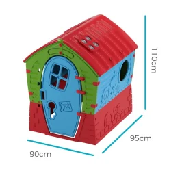 Domek ogrodowy Palplay Maayan Dream House, 95 x 90 x 110 cm, trzykolorowy