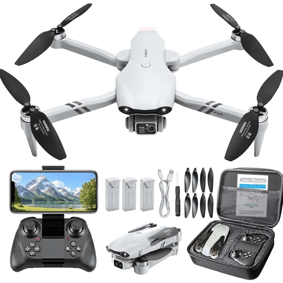 Dron Extralink F1, z akcesoriami i pokrowcem, 3 akumulatory