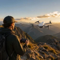 Dron Extralink V8, z akcesoriami i pokrowcem, 3 akumulatory