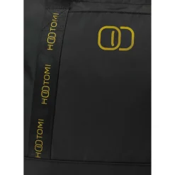 Duża torba materiałowa shopper, czarna