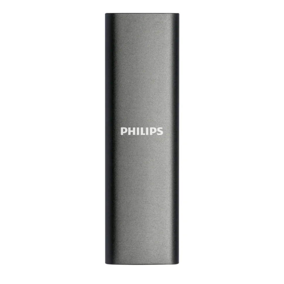 Dysk zewnętrzny SSD Philips Ultra Speed Space Grey 500 GB, szary