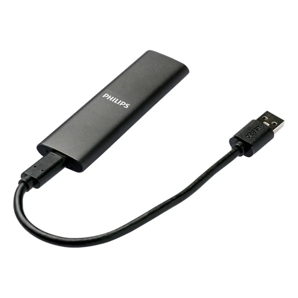Dysk zewnętrzny SSD Philips Ultra Speed Space Grey 250 GB FM25SS031P/00, szary