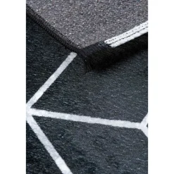 Dywan Multi-Decor Bamboo, 80 x 150 cm, szara geometria