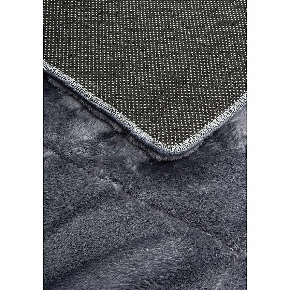 Dywan Multi-Decor Cubic, 120 x 170 cm, kwadraty, ciemnoszary