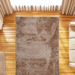 Dywan Multi-Decor Cubic, 120 x 170 cm, kwadraty, beżowy