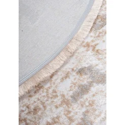Dywan Multi-Decor Eclipse, koło, 120 cm, przecierka, beżowy