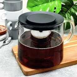 Dzbanek do herbaty z zaparzaczem Konighoffer Andrea, 1,5 l, czarny