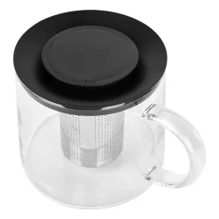 Dzbanek do herbaty z zaparzaczem Konighoffer Andrea, 1,5 l, czarny